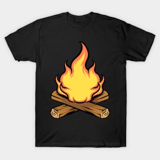 Campfire Camping T-Shirt